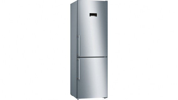 Frigo-congelatore combinato da libero posizionamento 186 x 60 cm Inox look, SuperCooling, Galli e Villarecci Arezzo